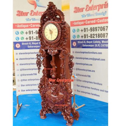 Antique Grand Father Clock (2)