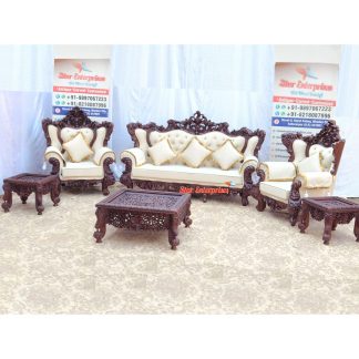 Heavy Carved Sofa Set