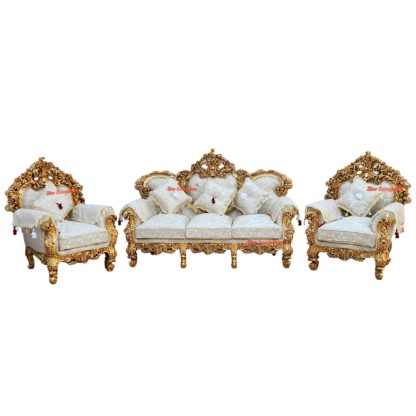 Star Enterprises Wooden Luxury Dil Wala Sofa Set SOFA-04 - Image 2