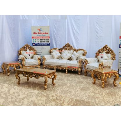 Star Enterprises Wooden Luxury Dil Wala Sofa Set SOFA-04 - Image 3