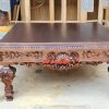 Wooden Antique Center Table TBL-013 - Image 3