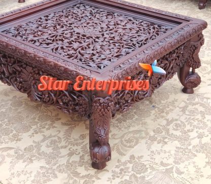 Wooden Center Table TBL-09 - Image 3