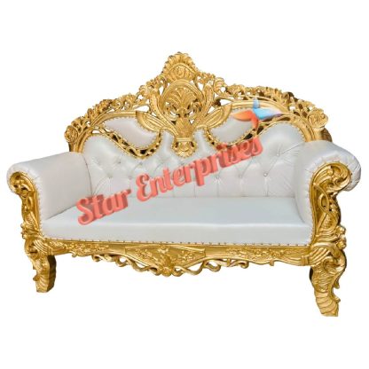 Star Enterprises Wooden Luxury Wedding Sofa DWN-037 - Image 2