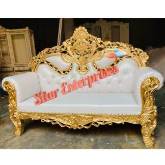 Wooden Luxury Wedding Sofa
