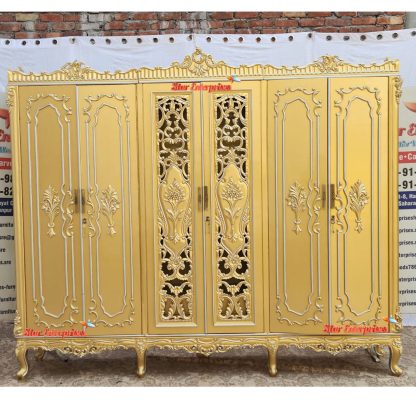 Star Enterprises Wooden Royal Almirah ALM-08 - Image 4