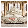 Star Enterprises Wooden Royal Hand Carved King Size Bed BD-02 - Image 2