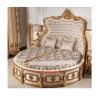 Star Enterprises Premium Quality Teak Wood Round Bedroom Set RBD-07 - Image 2