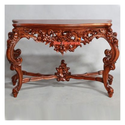 Wooden Antique Console Table