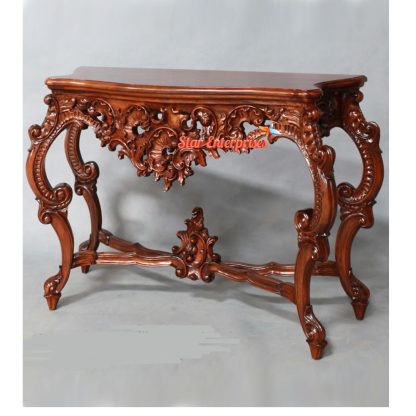 Wooden Antique Console Table2