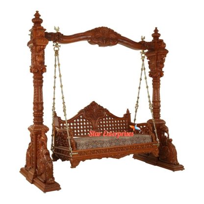 Wooden Carved Swing 3