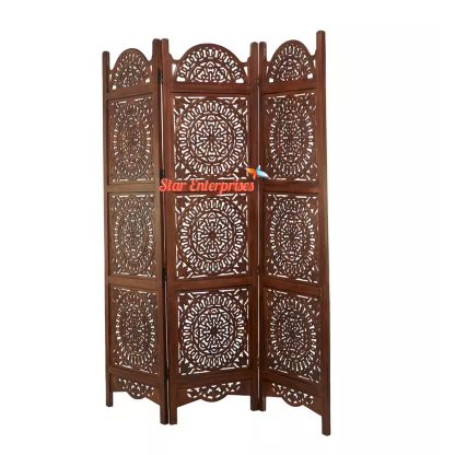 Floral Room Divider Partition Screen