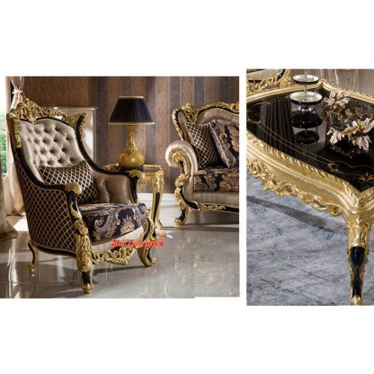 Star Enterprises High Quality Luxury Sofa Set  SOFA -017 - Image 3