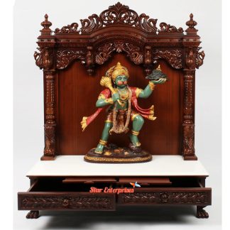 Puja Temple with Drawer