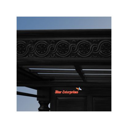 Star Enterprises Wooden Luxury Canopy Bed CNB-01 - Image 4