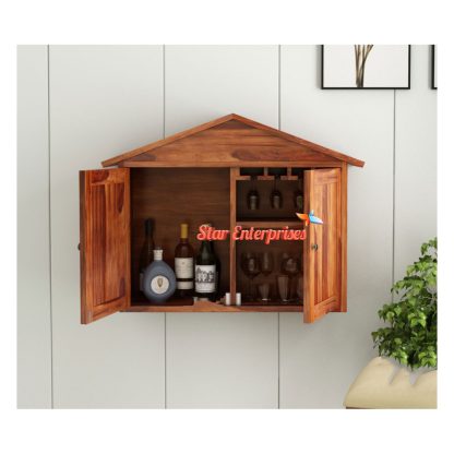Wall Hanging Wine Rack BAR-08 - Image 4
