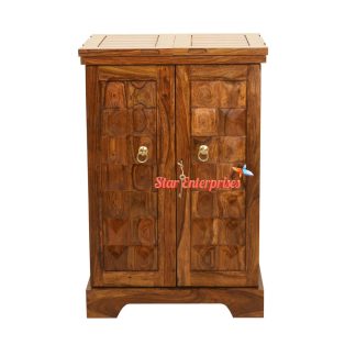 Wooden Antique Bar Cabinet