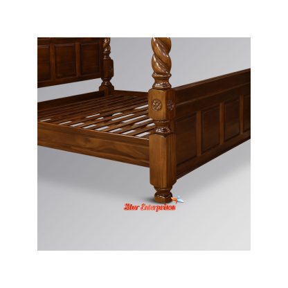 Star Enterprises Wooden Luxury Canopy Bed CNB-02 - Image 3