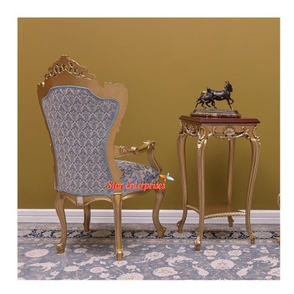Wooden Designer Bedroom Chair BDCH-07 - Image 4