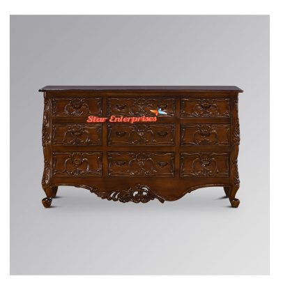 Wooden Hand carved Chest of Cabinet