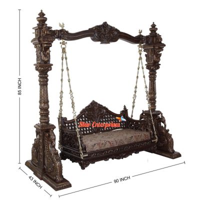 Wooden Designer Jhoola SWG-014 - Image 2