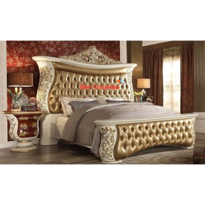 Wooden Maharaja Bed 1