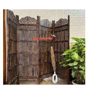 Wooden Room Divider Screen