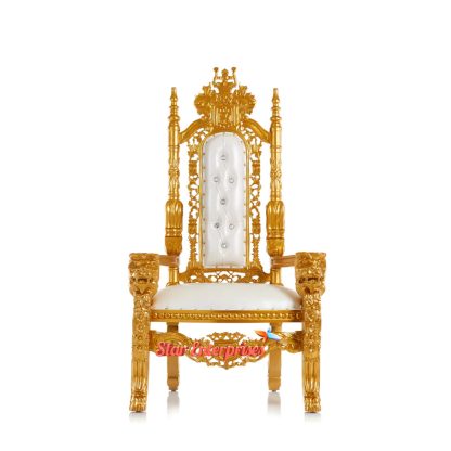 Wooden Throne Chair