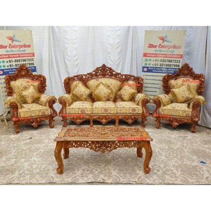 Antique Carved Sofa Set