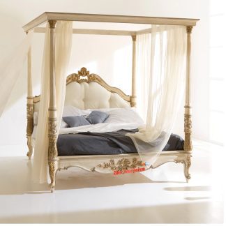 High End Italian Designer Four Poster Bed