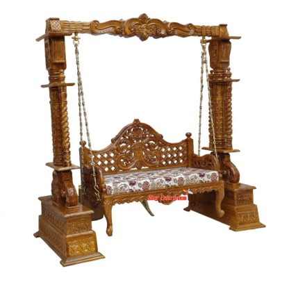 Indian Handcrafted Wooden Swing