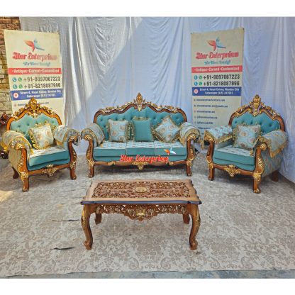 Premium Quality Teak Wood Sofa Set