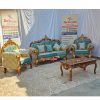 Star Enterprises Teak Wood Antique Carved Sofa Set SOFA-047 - Image 2