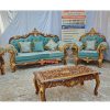 Star Enterprises Teak Wood Antique Carved Sofa Set SOFA-047 - Image 4