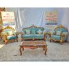 Star Enterprises Teak Wood Antique Carved Sofa Set SOFA-047 - Image 7