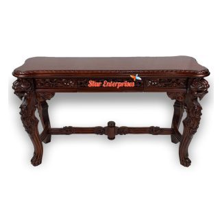 Solid Teak Wood Console Table