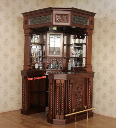 Solid Wood Bar Cabinet