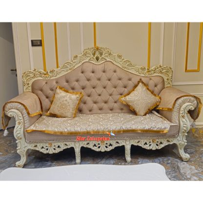 Star Enterprises Wooden Royal Sofa Set SOFA-042 - Image 3