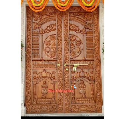 Teak Wood Double Door