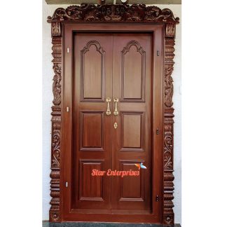 Teak Wood Main Double Door