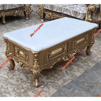 Star Enterprises Wooden Antique Maharaja Royal Sofa Set SOFA-031 - Image 6