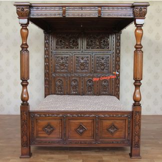 Wooden Antique Poster Bed