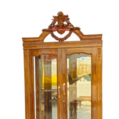 Wooden Classic Crockery Cabinet CRK-012 - Image 2