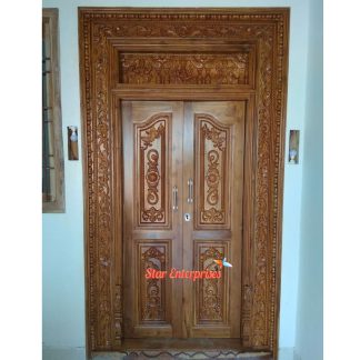 Wooden Full Hand carved Wooden Door