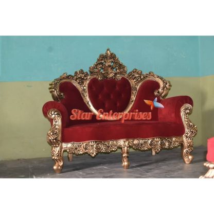 Star Enterprises Wooden Luxury Designer Sofa Set SOFA-058 - Image 3