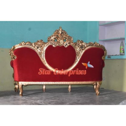 Star Enterprises Wooden Luxury Designer Sofa Set SOFA-058 - Image 5