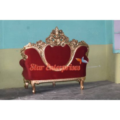Star Enterprises Wooden Luxury Designer Sofa Set SOFA-058 - Image 4