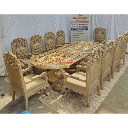 Wooden Luxury Dining Set  DNG-022 - Image 2