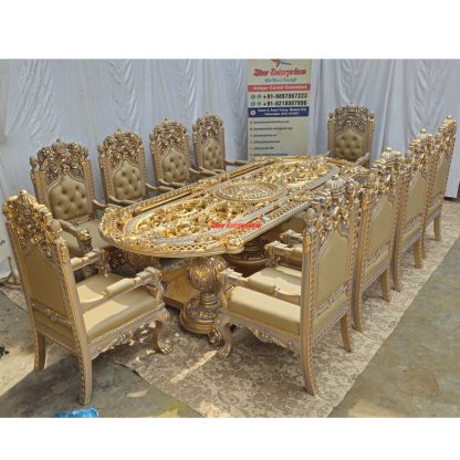 Wooden Luxury Dining Set  DNG-022 - Image 3