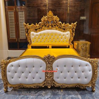 Wooden Luxury King Size Bed