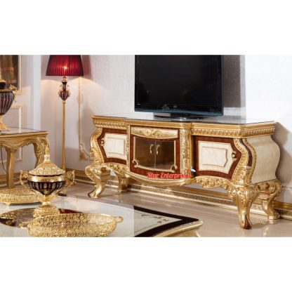 Wooden Luxury TV Cabinet Design TVCB-018 - Image 2